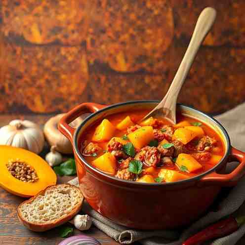 Easy Papaya Stew - One-Pot Caribbean Soup Recipe